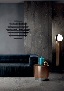 ANTHOLOGY DARK - Indoor/outdoor porcelain stoneware wall/floor tiles with stone effect by LEA CERAMICHE - view 3